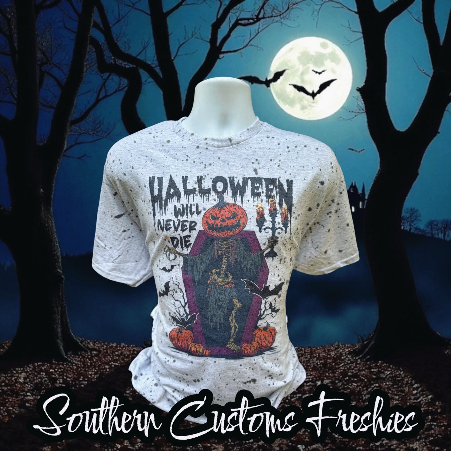 HALLOWEEN WILL NEVER DIE TSHIRT π