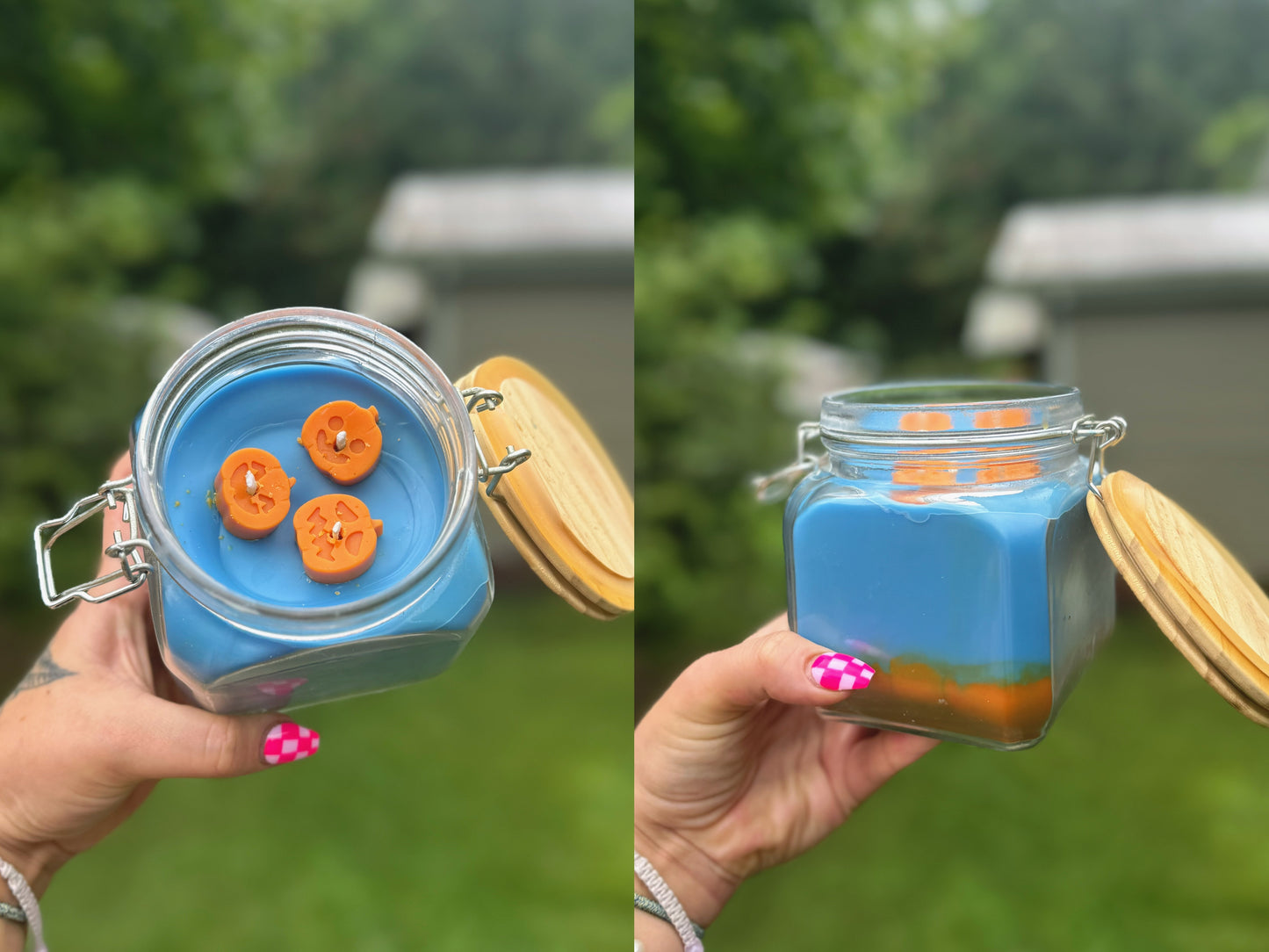 PUMPKIN CANDLE π