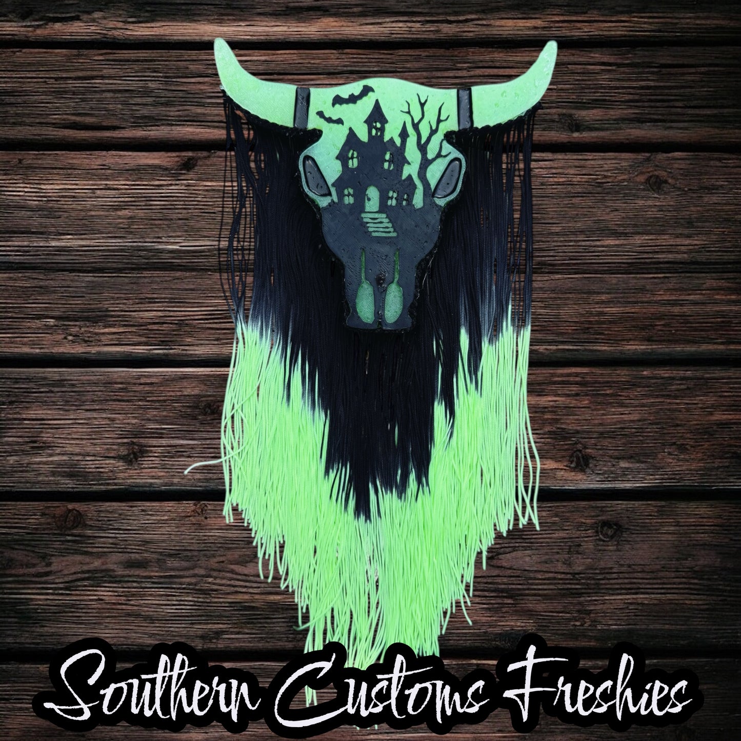 HAUNTED HOUSE BULL FRESHIE 💚 * GLOW IN THE DARK *