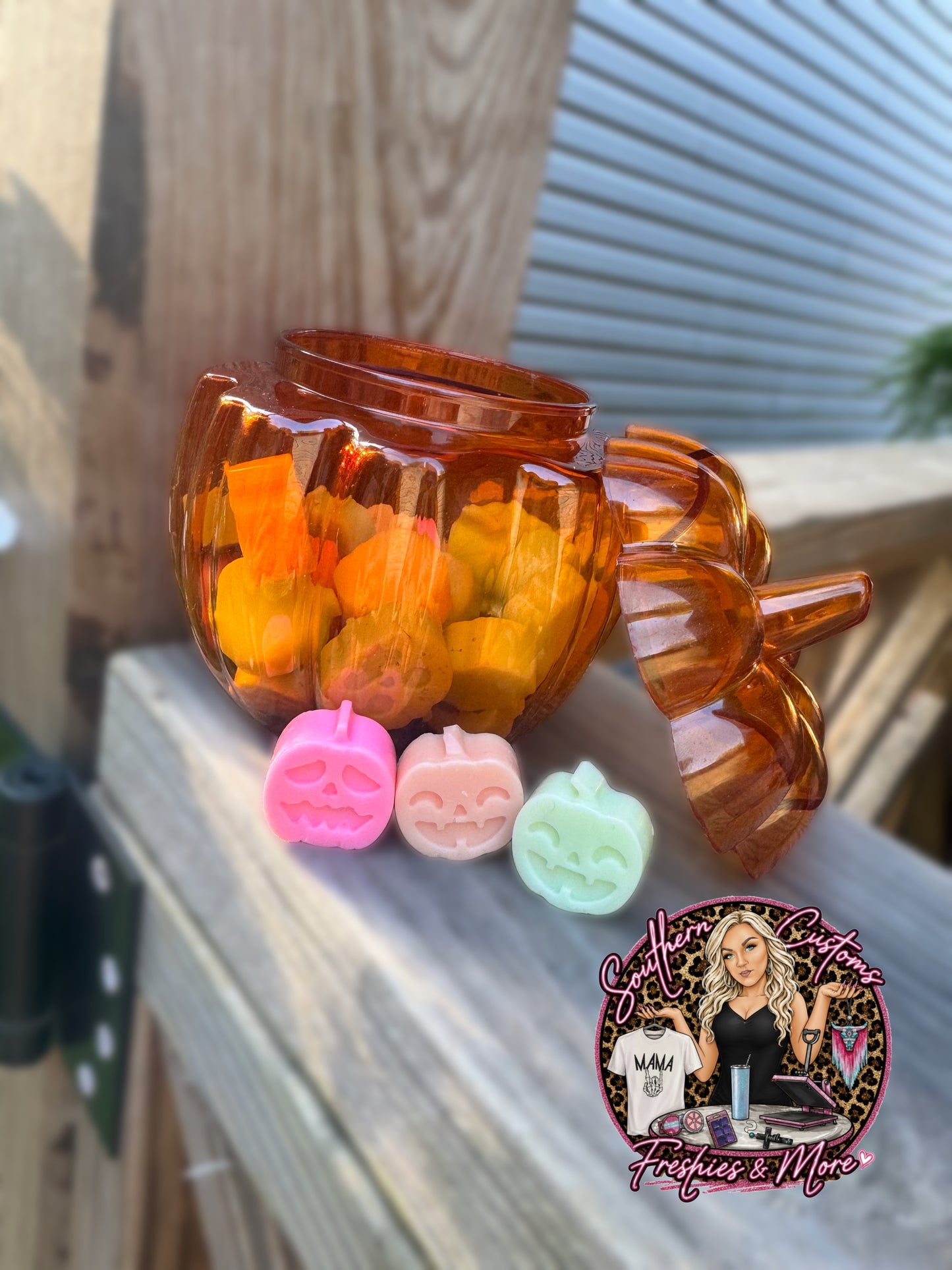 PUMPKIN CONTAINER OF WAX MELTS 🎃