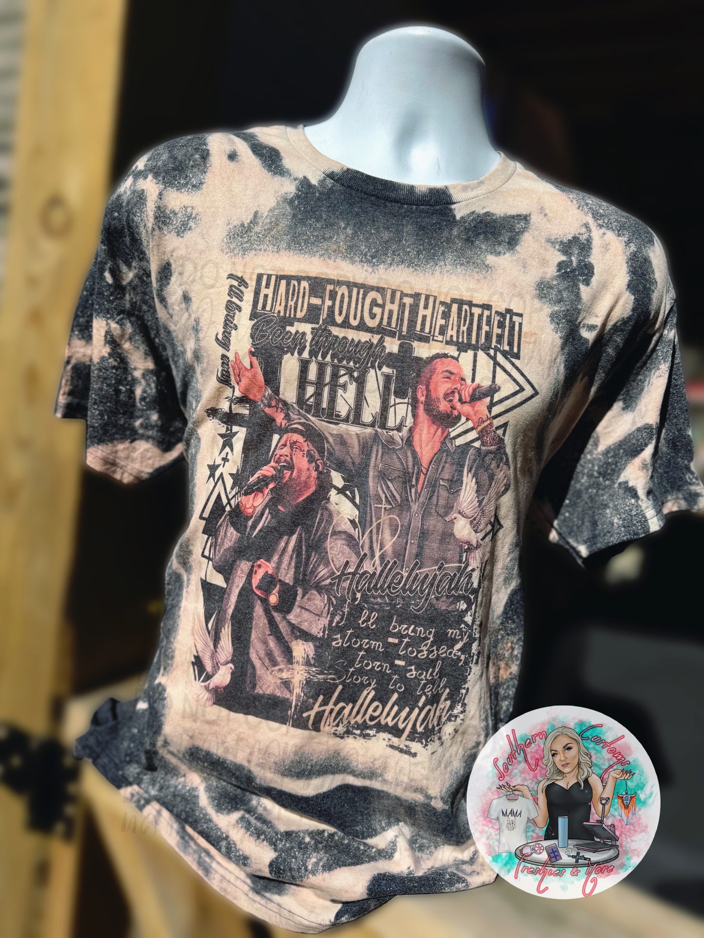 HARD FOUGHT TSHIRT.