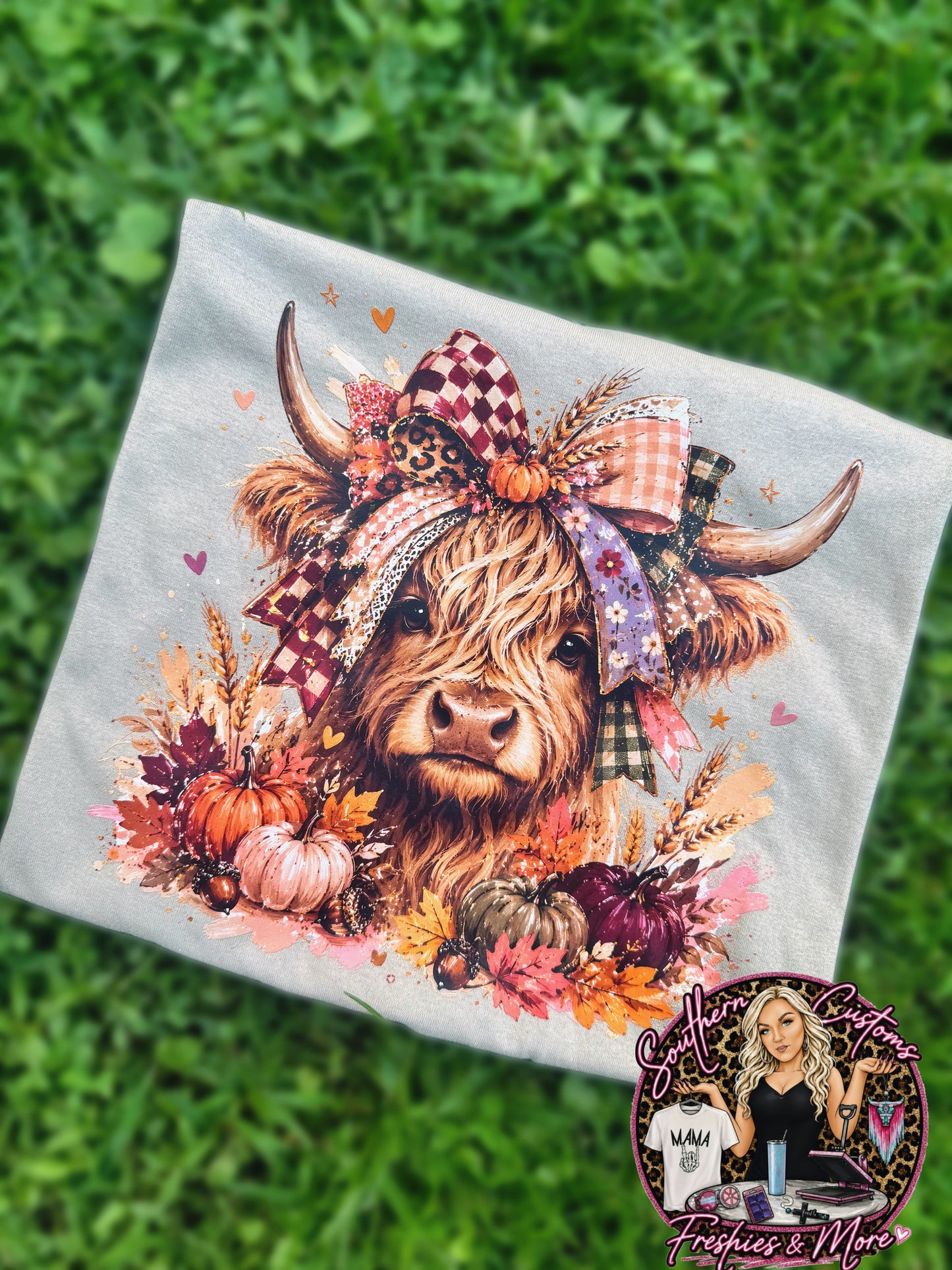 FALL HIGHLAND TEE 🐮