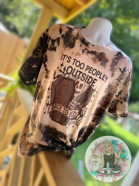 too peopley outside tshirt ✨