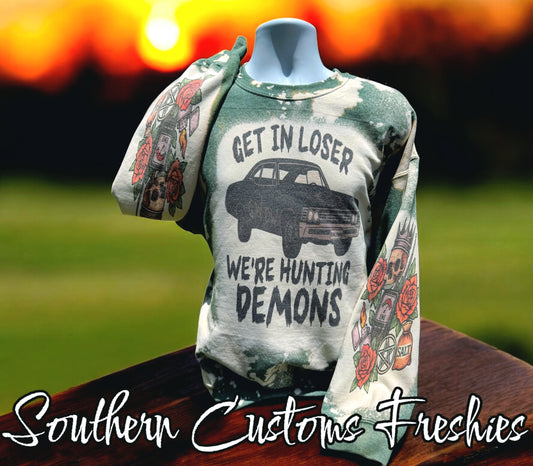 we’re hunting demons crewneck ✨