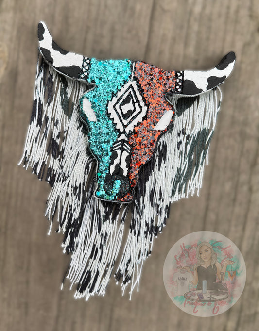 Aztec bull car freshie