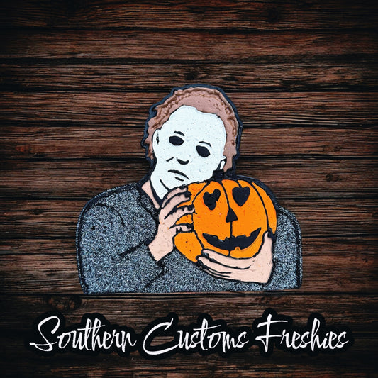 MICHAEL WITH PUMPKIN FRESHIE ❤️