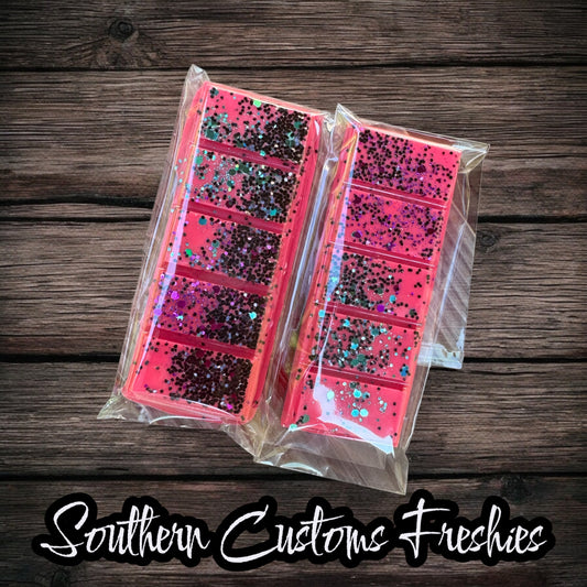 GLITTERY WAX MELT SNAP BARS 🖤
