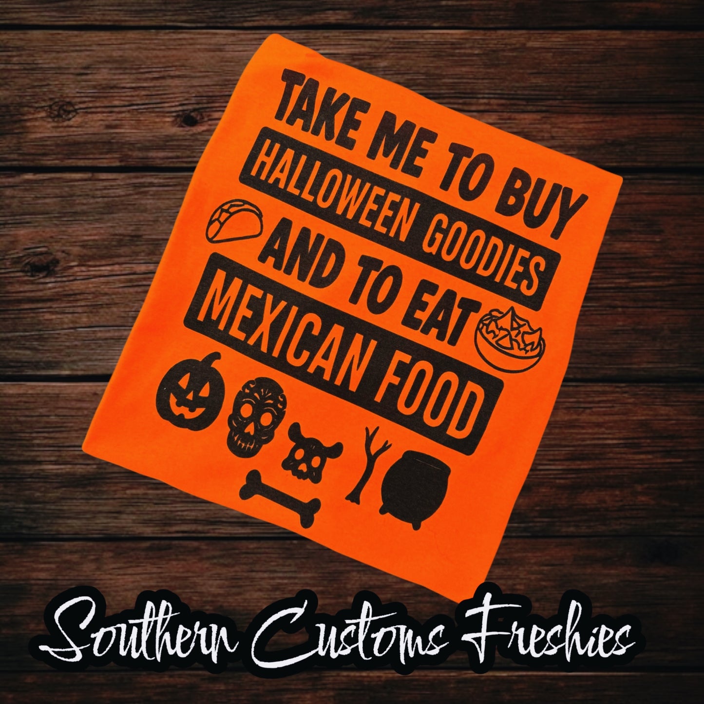 TAKE ME TO BUY HALLOWEEN GOODIES TSHIRT 🎃
