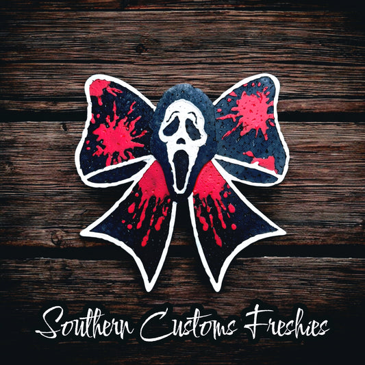 GHOSTFACE BLOODY BOW FRESHIE🩸
