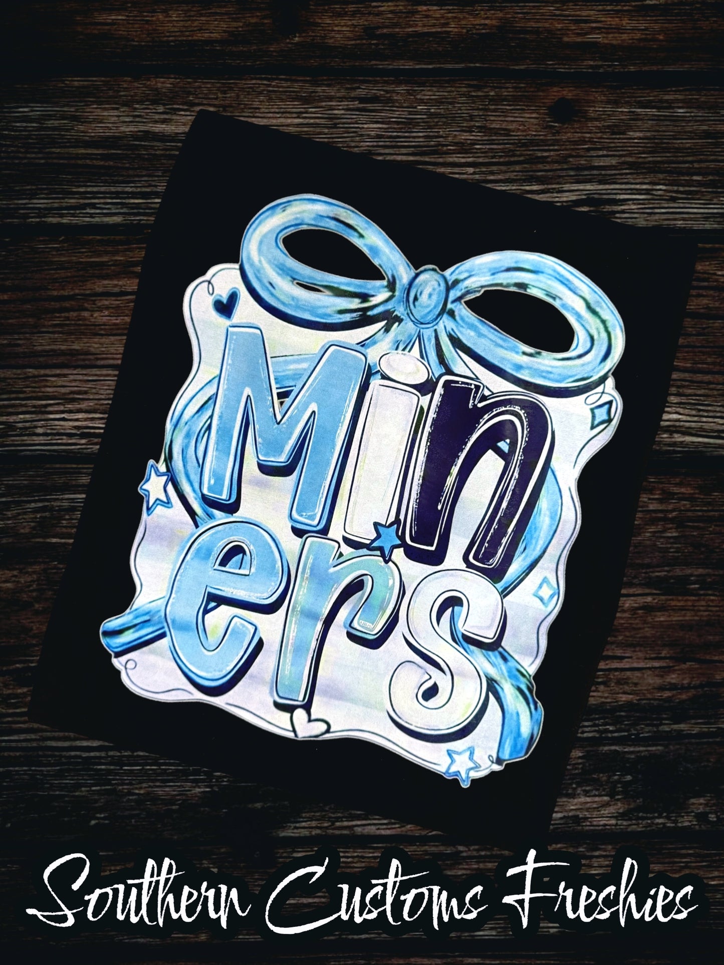 MINGO CENTRAL MINER TEE 🩵