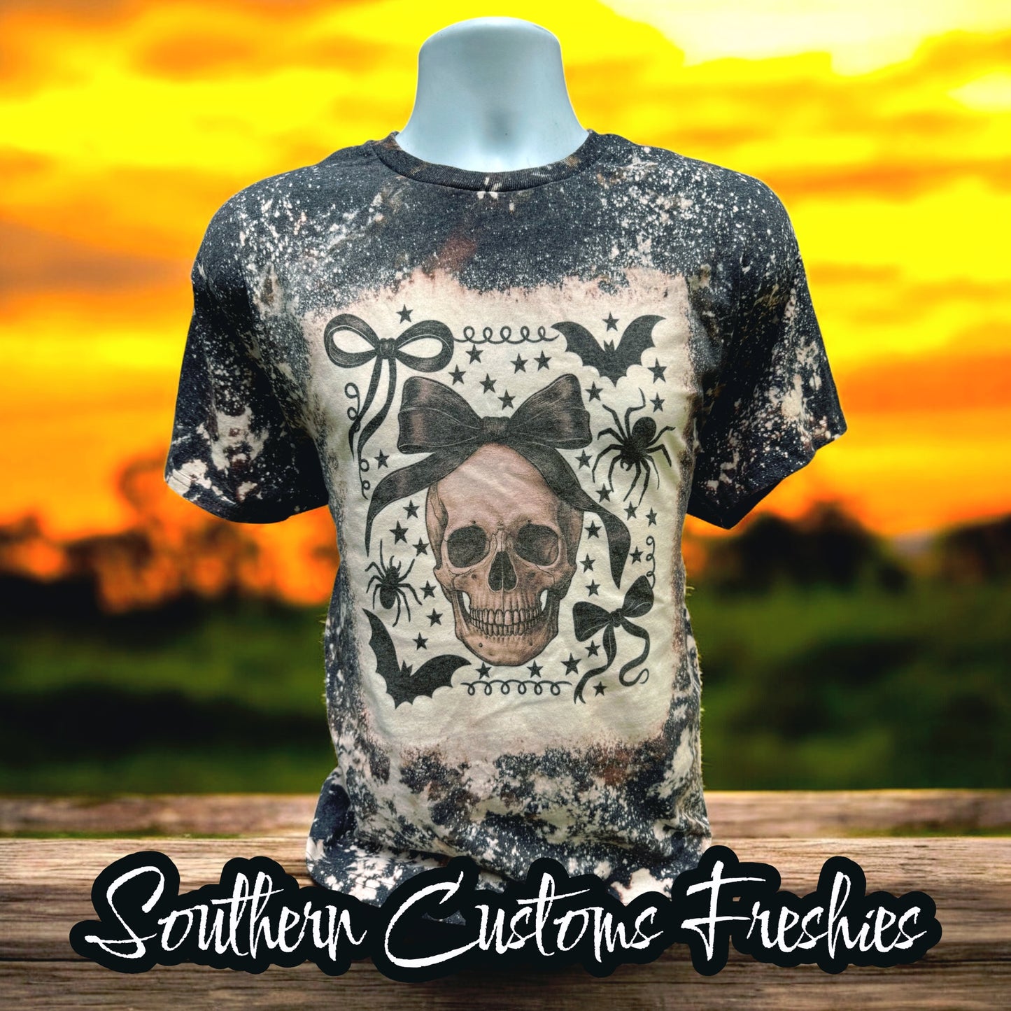 SKULL & BATS TEE 🖤