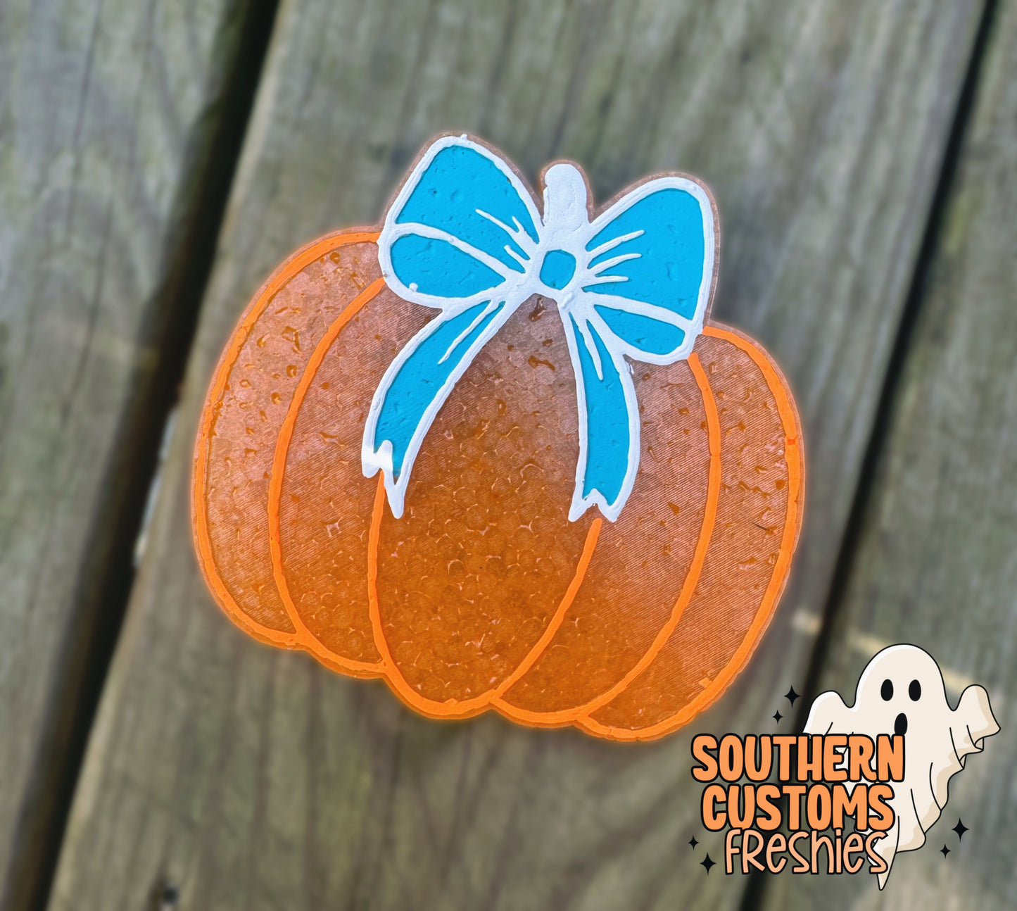 PUMPKIN WITH A BOW FRESHIE