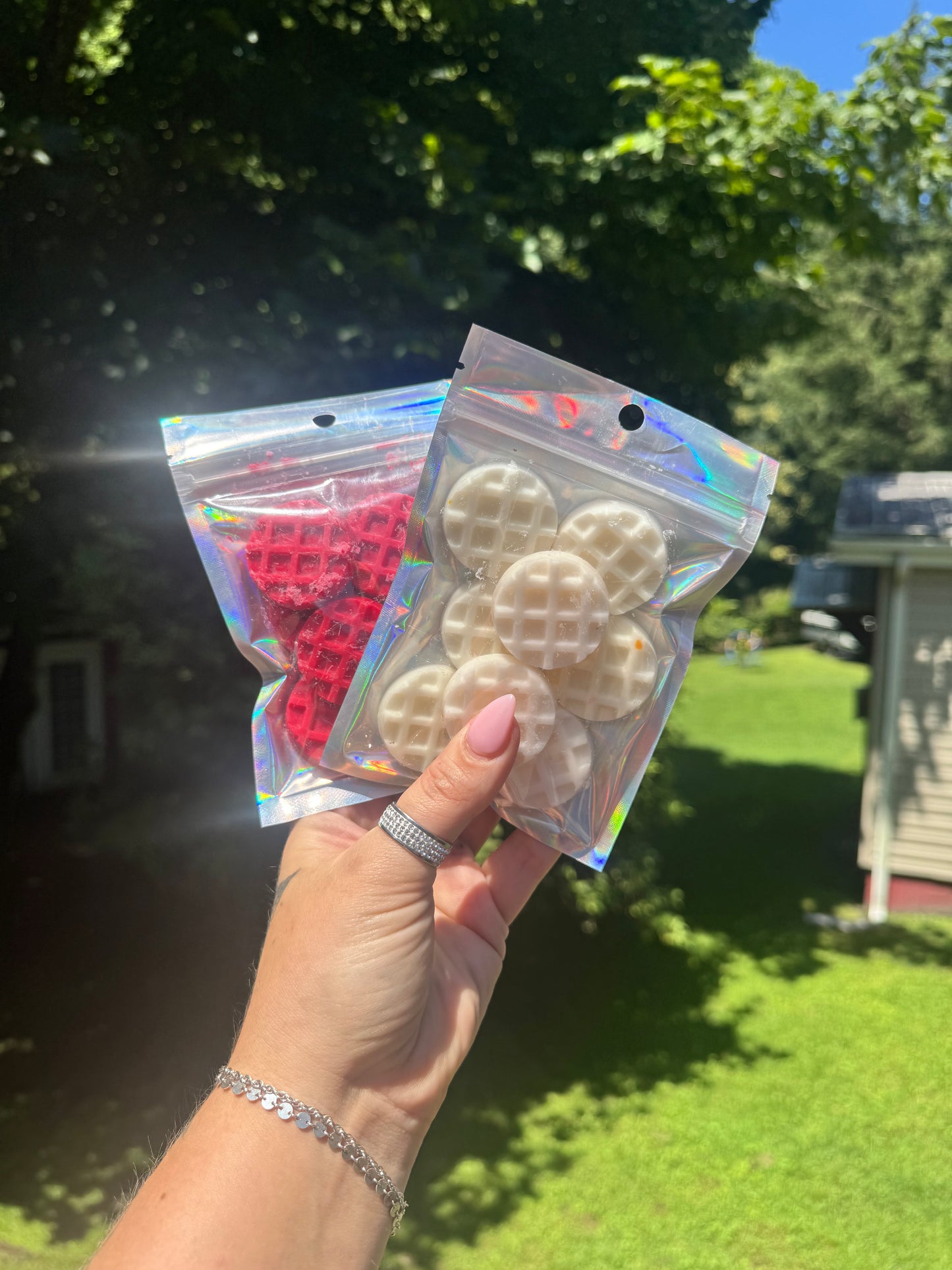 WAFFLE WAX MELT PACKS 🩷