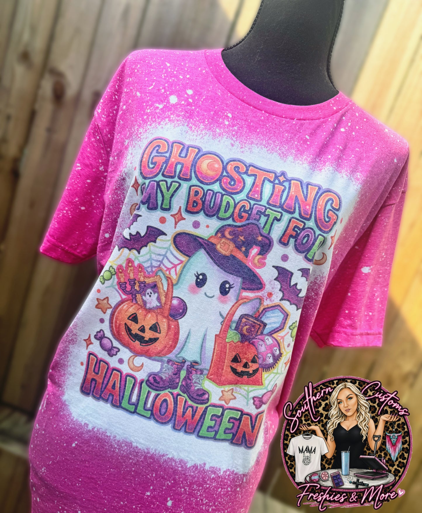 GHOSTING MY BUDGET FOR HALLOWEEN TSHIRT 🩷